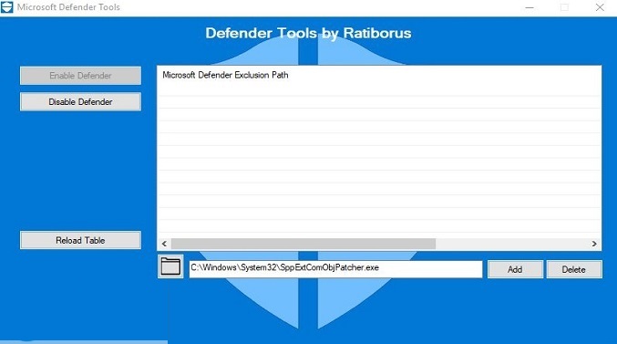 Defender Tools Full version program download