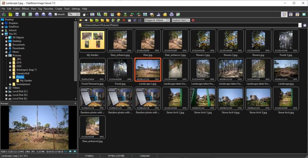 FastStone Image Viewer 7 Free Download