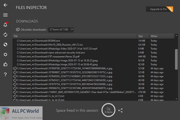 Files Inspector 3 for Free download