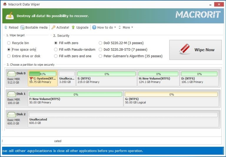 Macrorit Data Wiper 6.9.7 instal the new version for mac