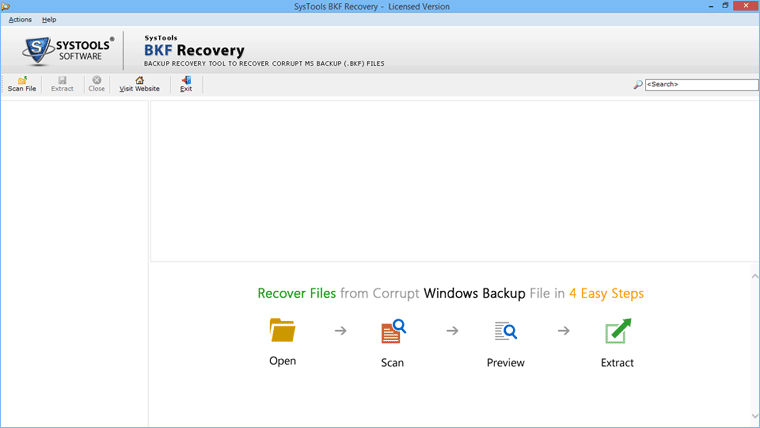 SysTools BKF Recovery 7 Free Download