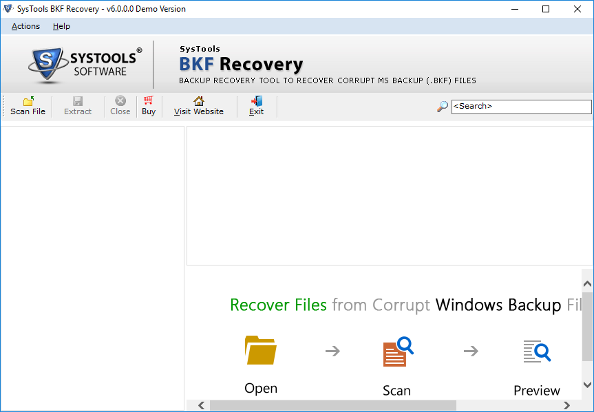 SysTools BKF Recovery 7 for Free Download