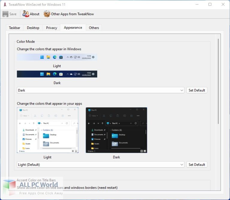 TweakNow WinSecret Plus for Windows 11 Download