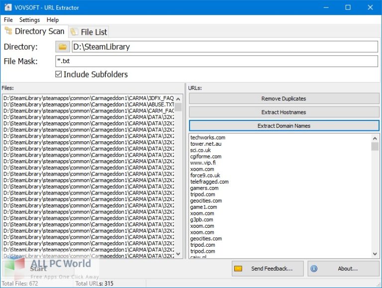 VovSoft URL Extractor Download