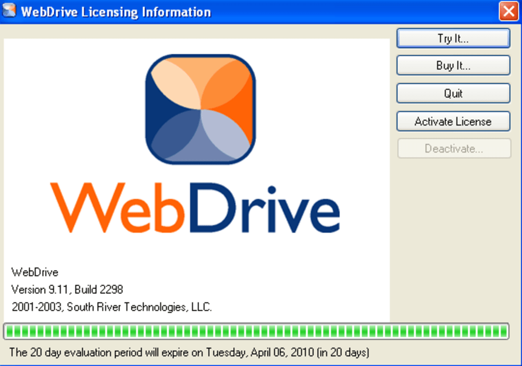 WebDrive Free Download