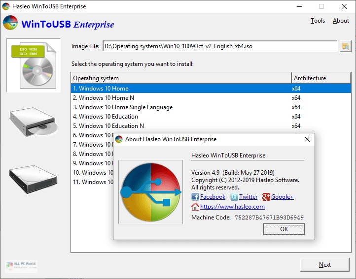 WinToUSB Enterprise 7 Download