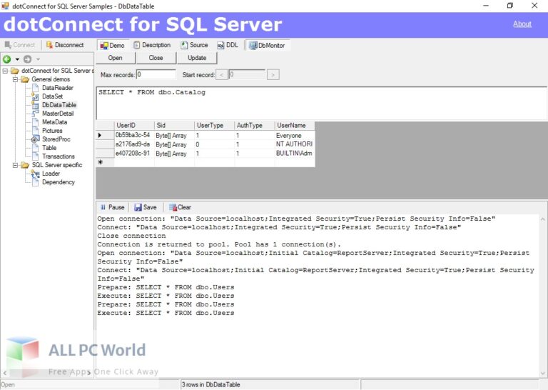 dotConnect for SQL Server 4 Free Download