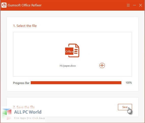 iSumsoft Office Refixer 3 Free Setup Download