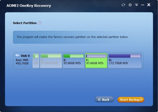 AOMEI OneKey Recovery Professional Download Free