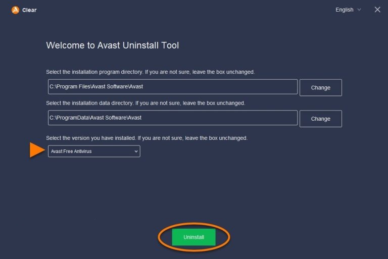 Avast Clear Full version program download