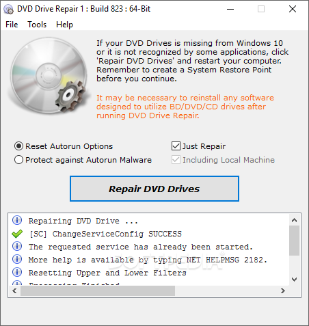 DVD Drive Repair 9 Download Free