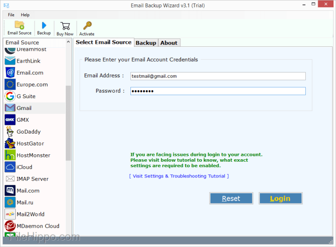 RecoveryTools Email Backup Wizard 13 Download Free