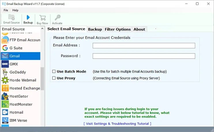 RecoveryTools Email Backup Wizard 13 Free Download
