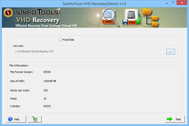 SysInfo Tools VHD Recovery 22 for Free Download