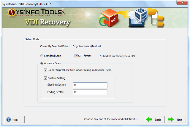 SysIntoTools VDI Recovery 22 Download Free