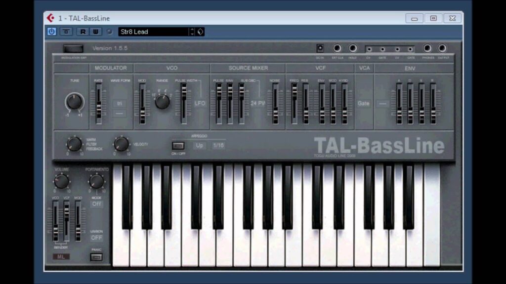 Togu Audio Line TAL BassLine 101 3 Free Download