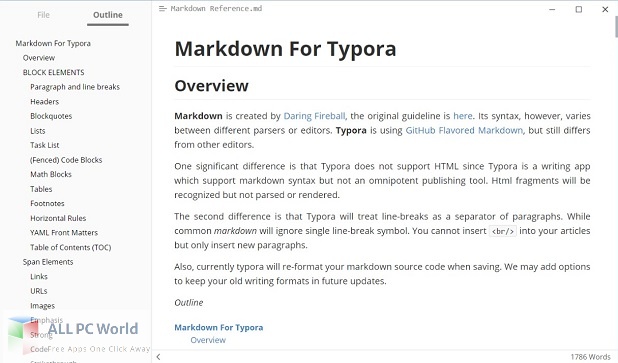 Typora Free Download