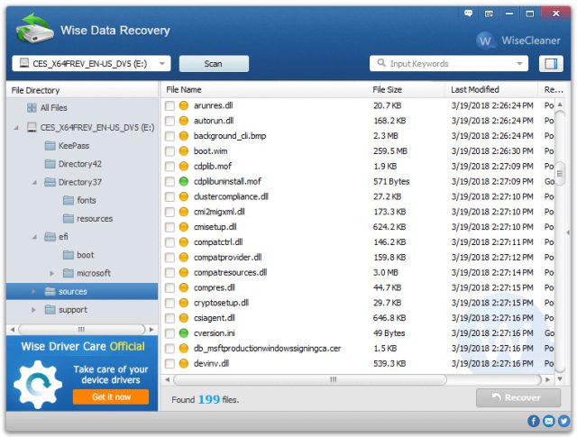 Wise Data Recovery Pro Free Download
