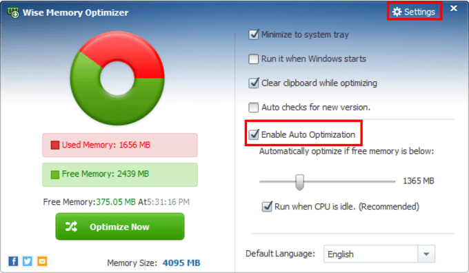 Wise Memory Optimizer 4 Download Free
