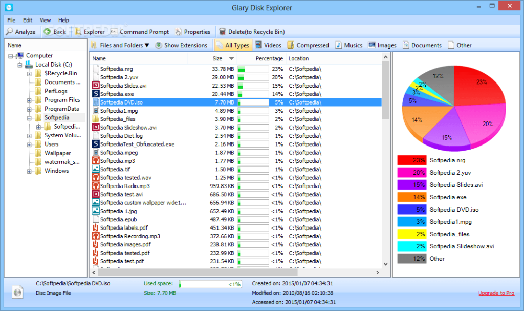 Glary Disk Explorer 5 Free Download