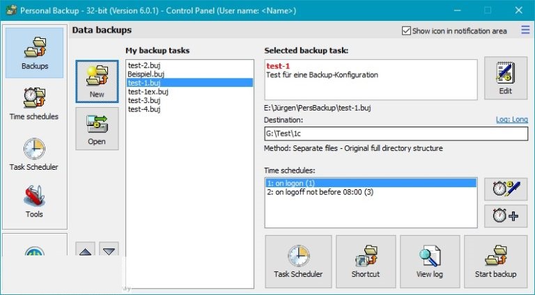 Personal Backup 6 Free Download
