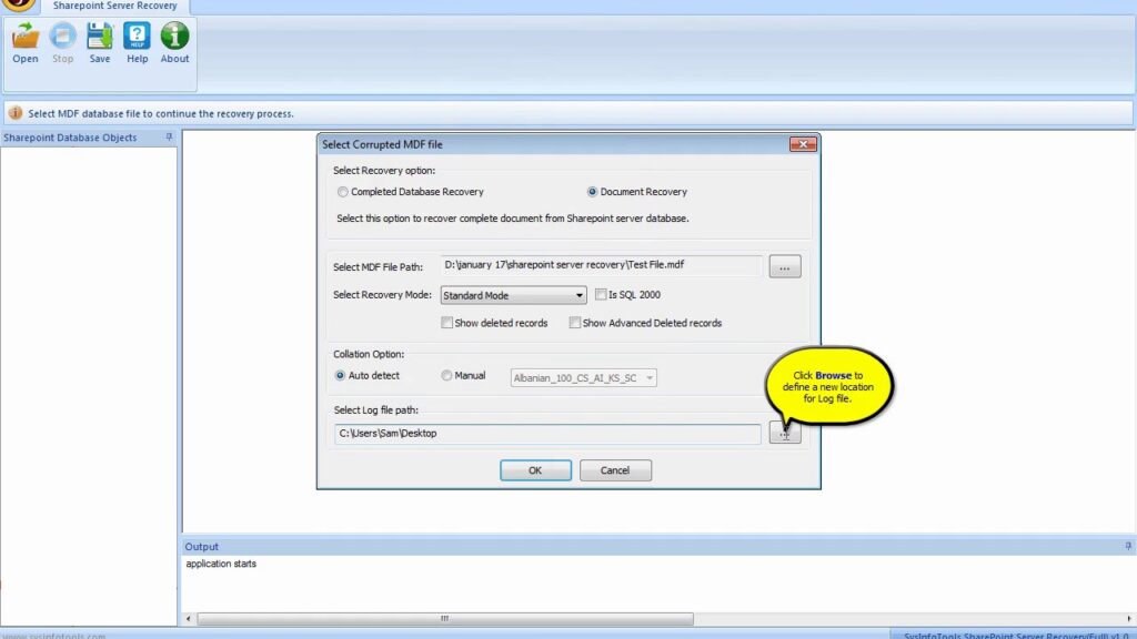 SysInfoTools SharePoint Server Recovery 22 Free Download