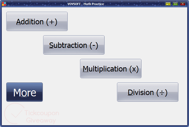 VovSoft Math Practice 3 for Free Download