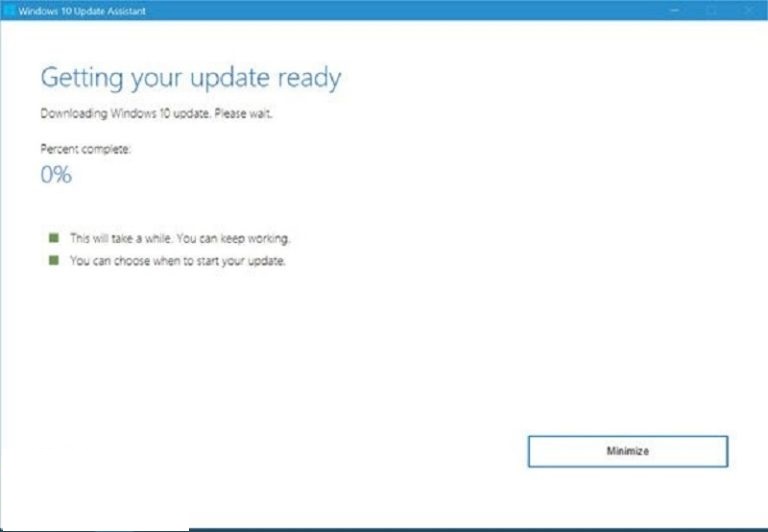 Windows 10 Update Assistant Full Version Download