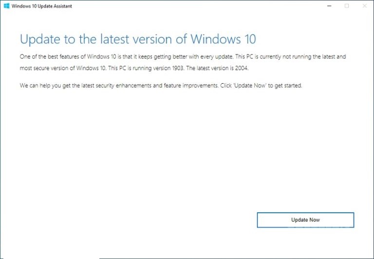 Windows 10 Update Assistant for Windows Free Download