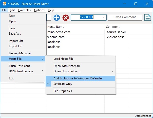 BlueLife Hosts Editor Full version Download