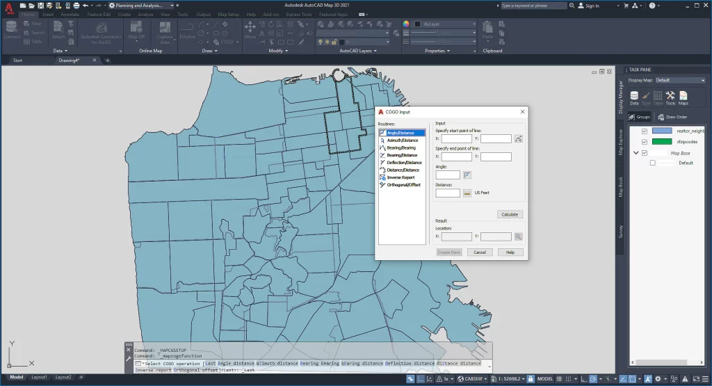 Map 3D Addon for Autodesk AutoCAD 2023 Free Download