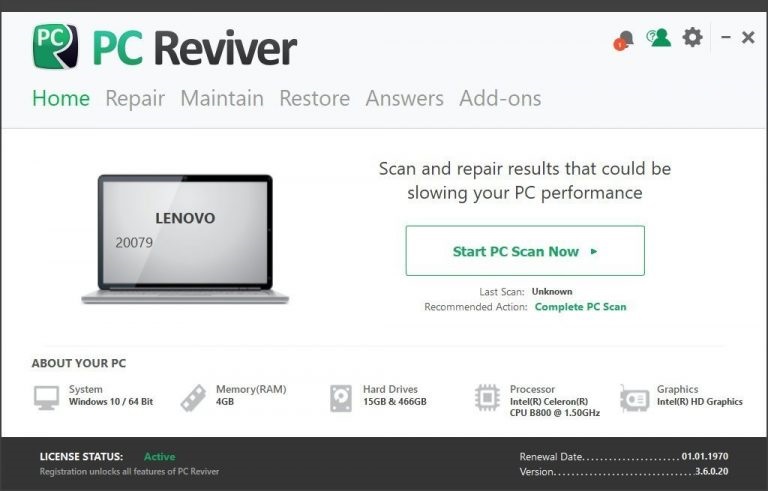 ReviverSoft PC Reviver 3 Free Download