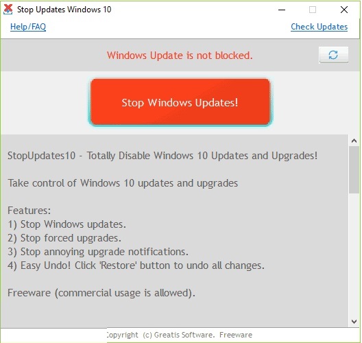 StopUpdates10 V3 Full Version Download