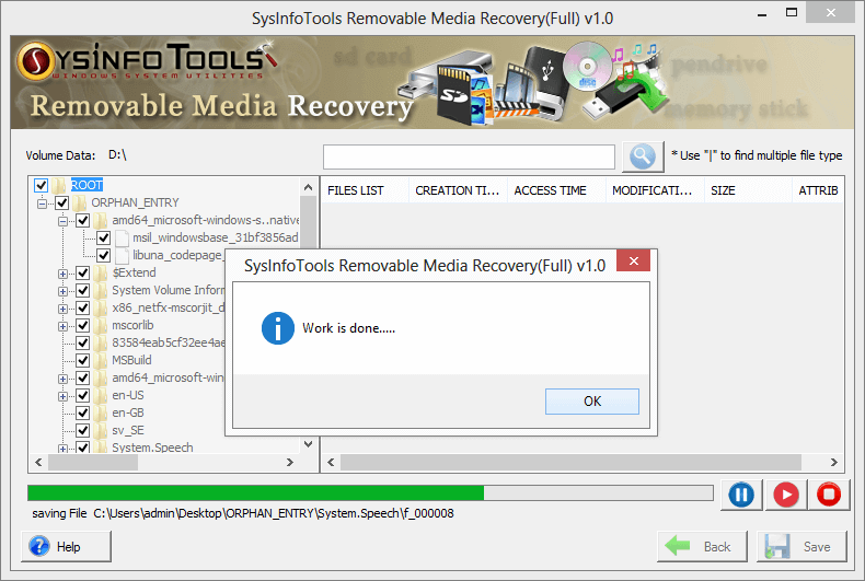 SysInfoTools Removable Media Recovery 22 Free Download