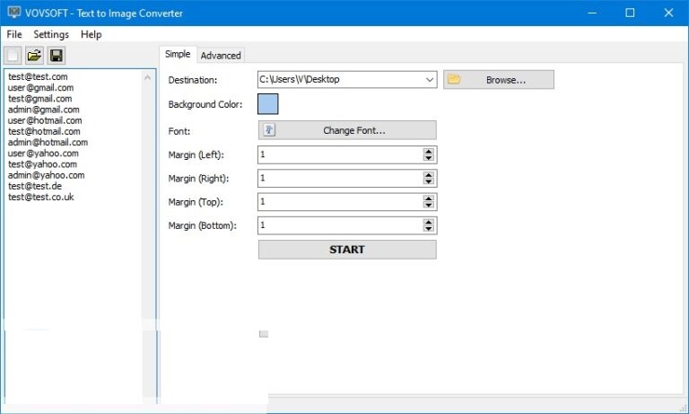 VovSoft Text to Image Converter 2 Free Download