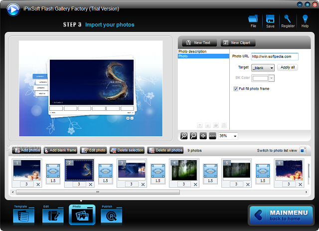 iPixSoft Flash Gallery Factory 3 Free Download
