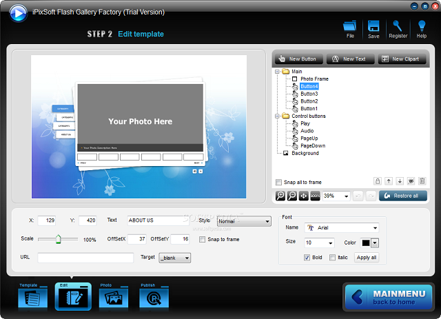 iPixSoft Flash Gallery Factory for Free Download
