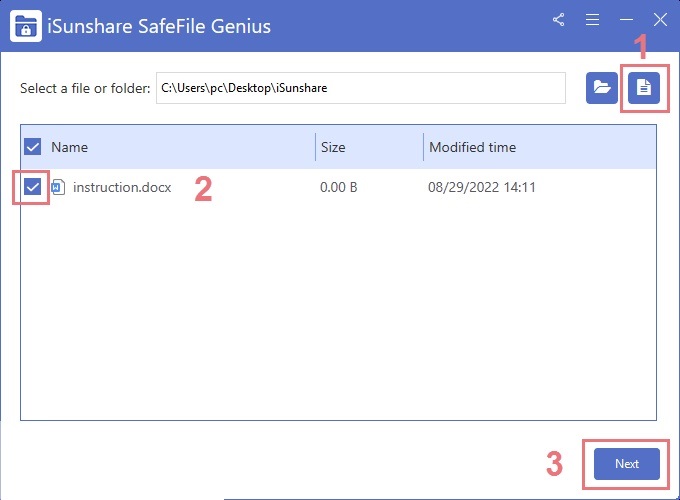 iSunshare SafeFile Genius 3 Free Setup Download