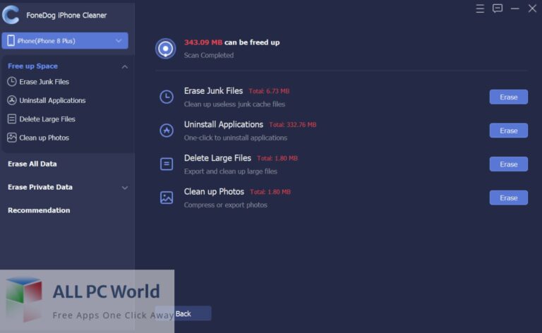 FoneDog iPhone Cleaner Free Setup Download