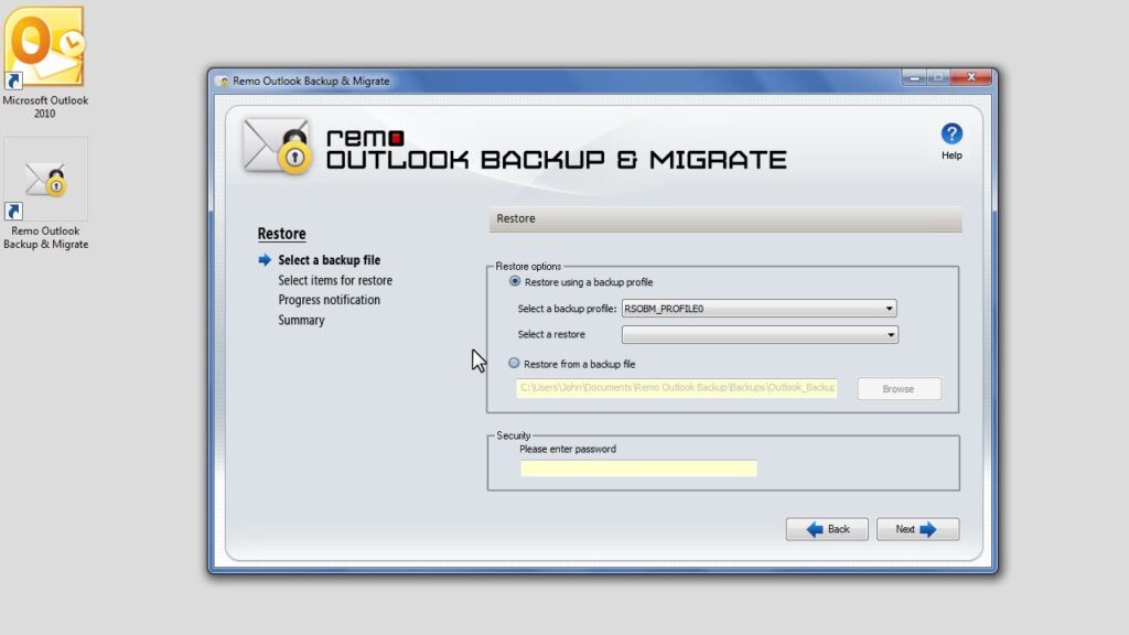 Remo Outlook Backup & Migrate 2 Free Download