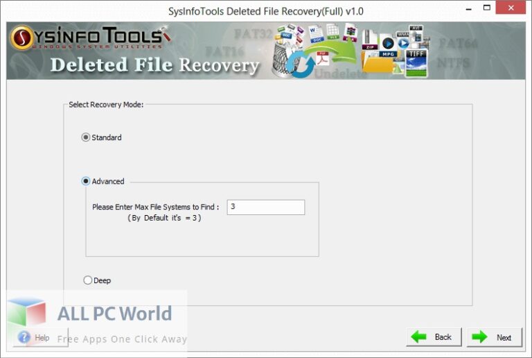 SysInfoTools Deleted File Recovery 22 Free Download