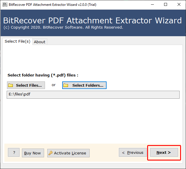 BitRecover PDF Portfolio Extractor Wizard Free Download
