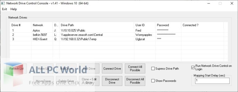 Network Drive Control Free Download