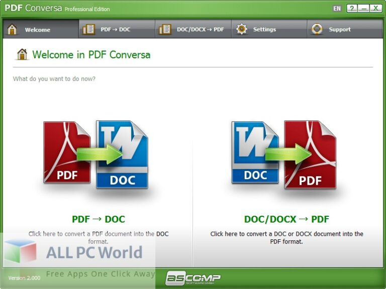 PDF Conversa Professional 3Free Download