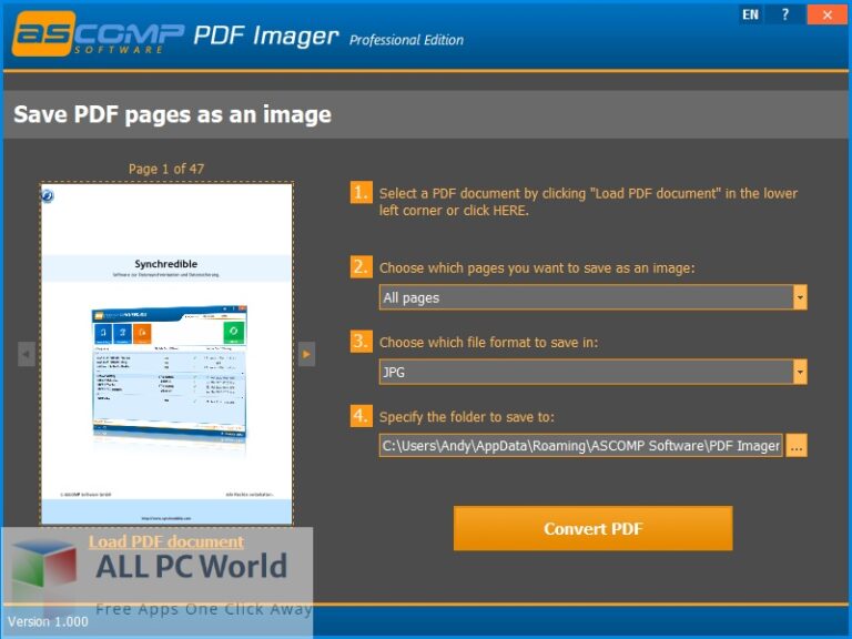 PDFImager Professional Setup Download