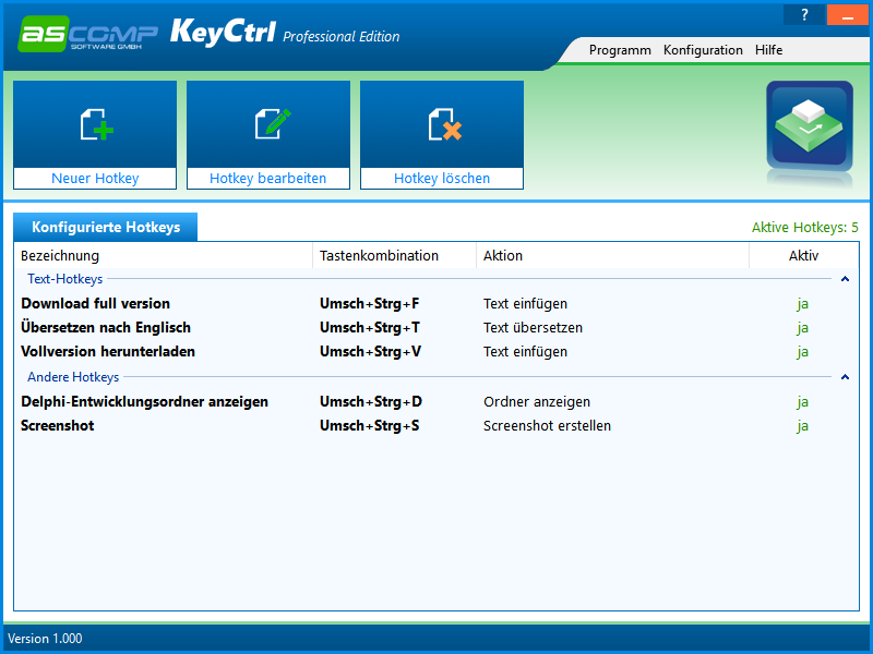 KeyCtrl Professional Free Download