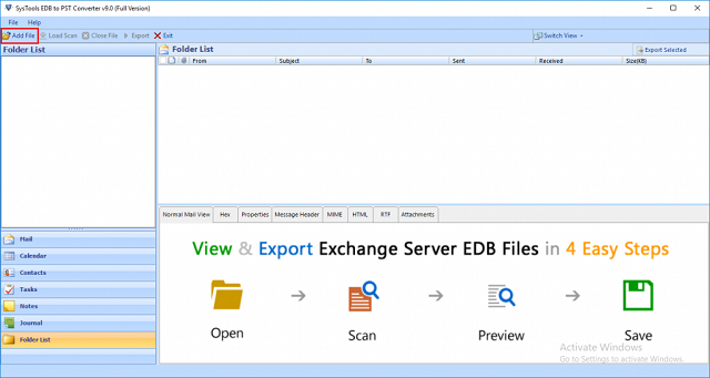 SysTools EDB Converter 4 Free Download