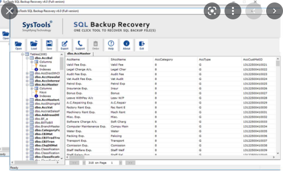 SysTools SQL Backup Recovery 11 Free Download