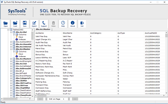 SysTools SQL Backup Recovery 11