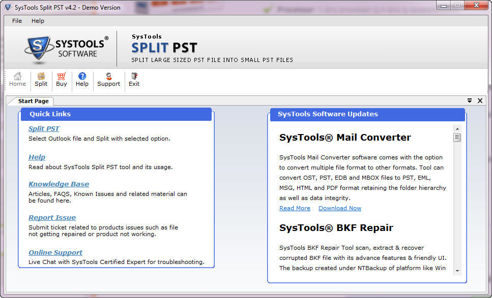 SysTools Split PST 8 Free Download Free Download